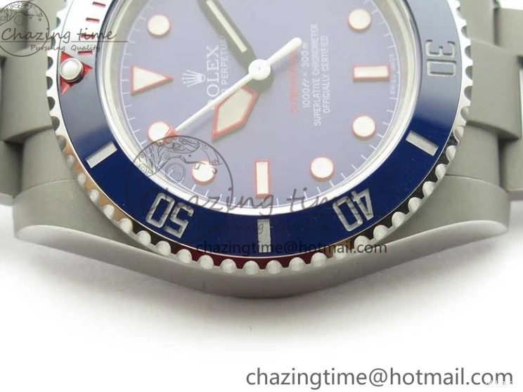 The Carbon Best SA3130 on Rough Matt Blue SS Bracelet Sandblast SS GMF Edition Dial 0502